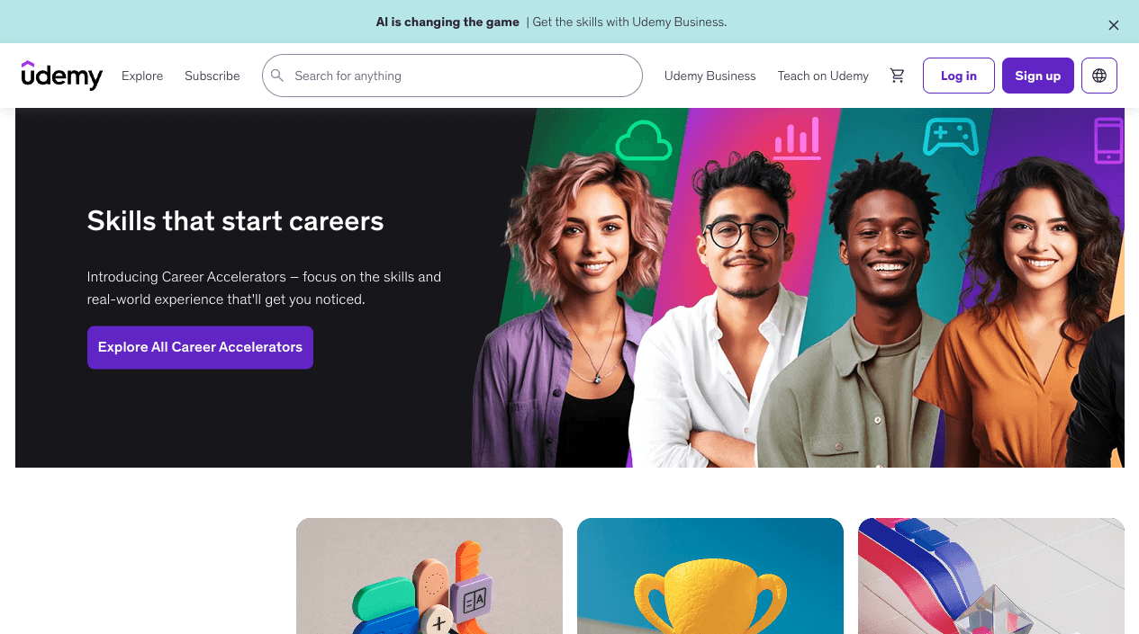 Ảnh đại diện dự án Udemy